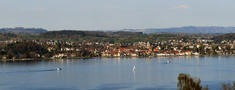 Der Überlinger See von
                                          Wallhausen aus