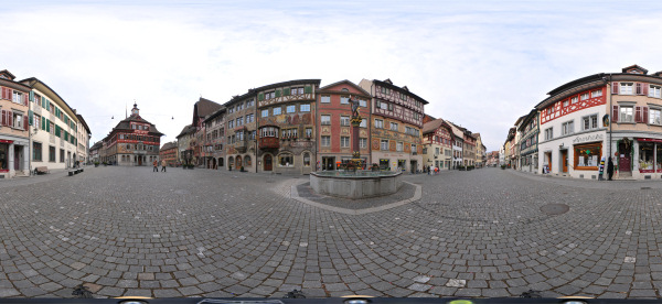 Kugelpanorama Stein am
                                            Rhein Historische Altstadt